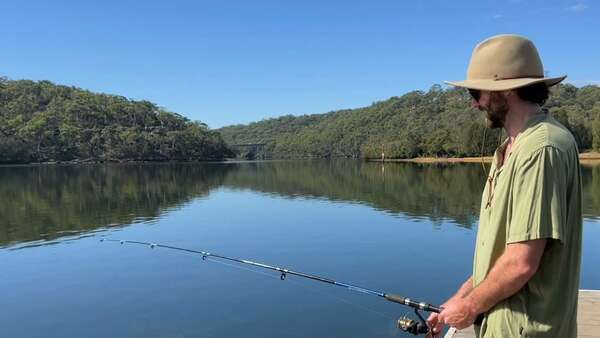 fishing on the Georges River