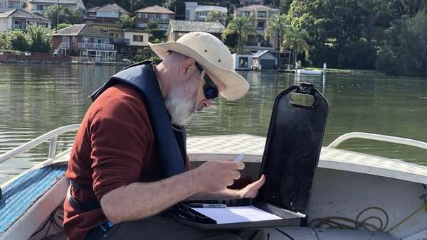 Dr. David Reid - water quality monitoring on the Georges River