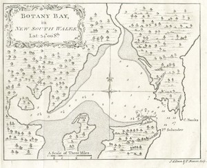 Botany Bay surveyed by British explorers