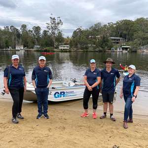Attendees at Georges River Paddle Against Plastic Event
