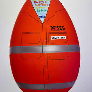NSW SES Volunteers Association Egg