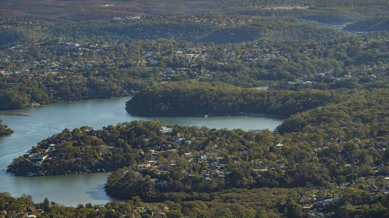 View of the Georges River catchment