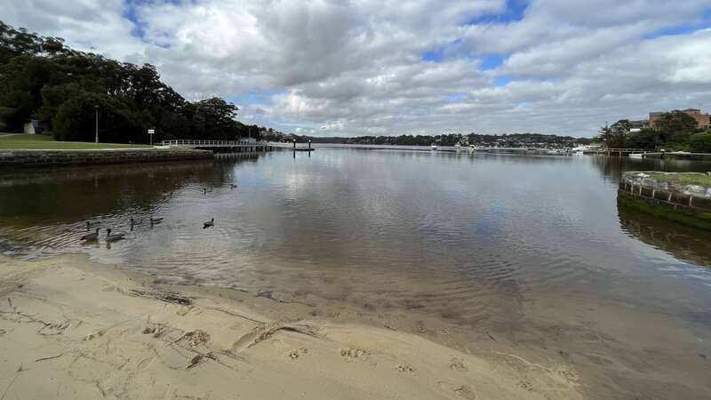 View of Georges River estuary from Donnelly Park, Connells Point