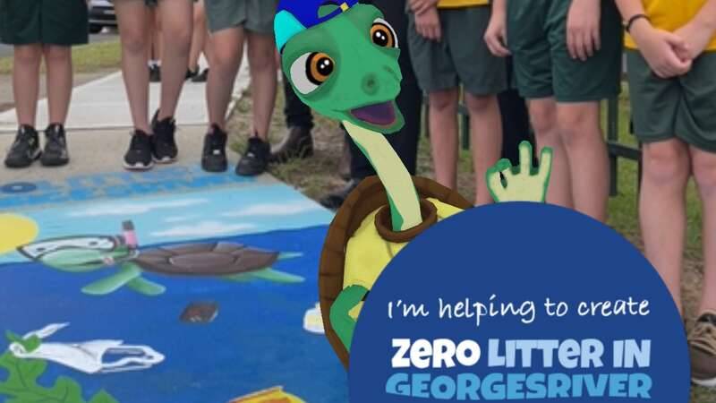 bossley_park_ps_students_with_zero_the_turtle.jpg