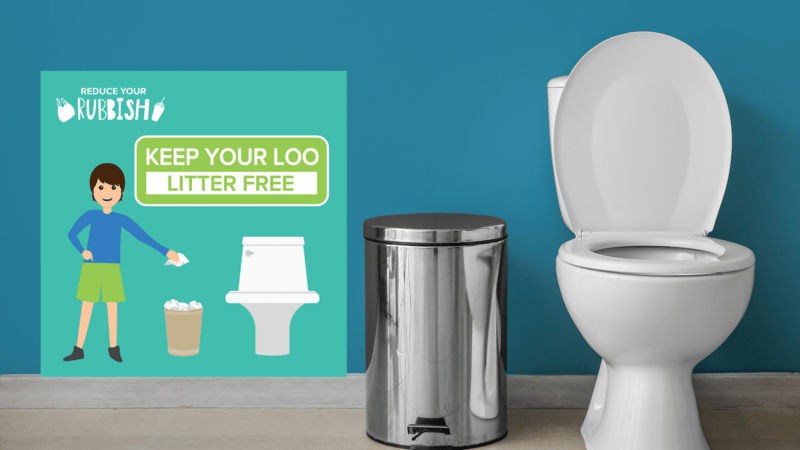 Keep your loo litter free web graphic