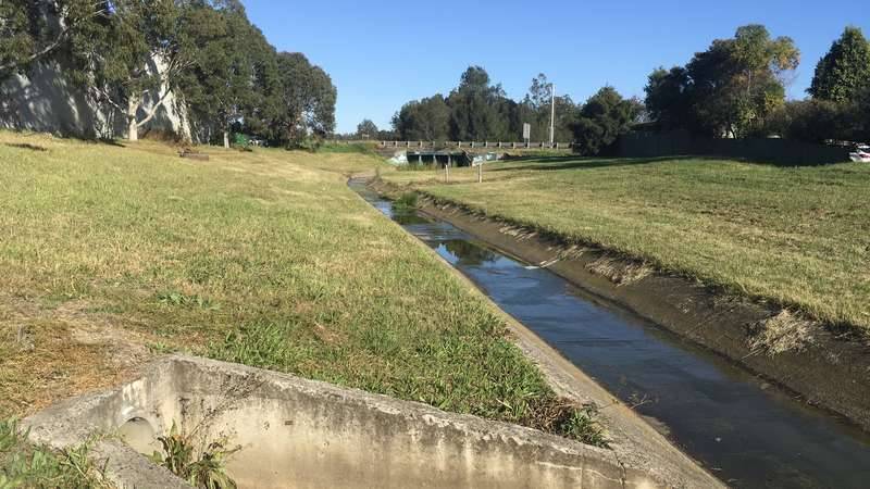 Bunbury Curran Creek in the Georges River catchment