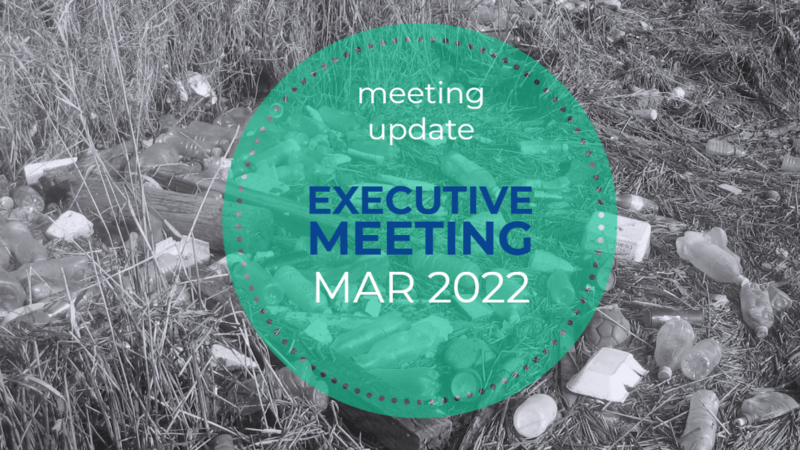 Georges Riverkeeper Executive Meeting update graphic March 2022