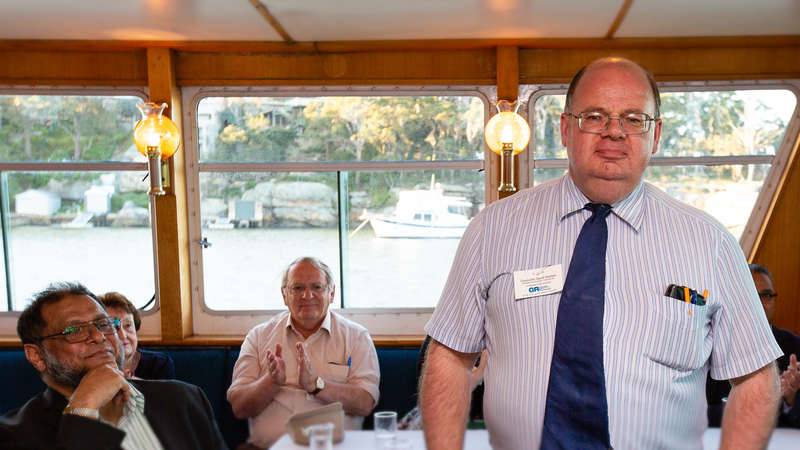 Geoff Shelton at Georges Riverkeeper's 40th Anniversary Event 2019