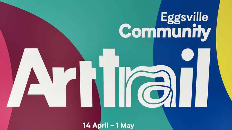 Westfield Hurstville Egg Art Trail graphic