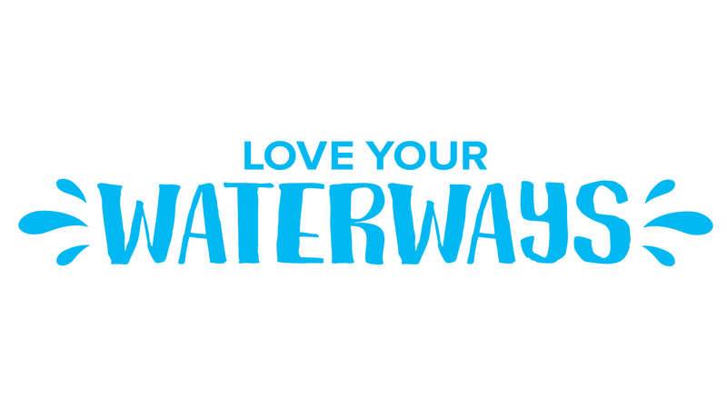 Love your waterways logo