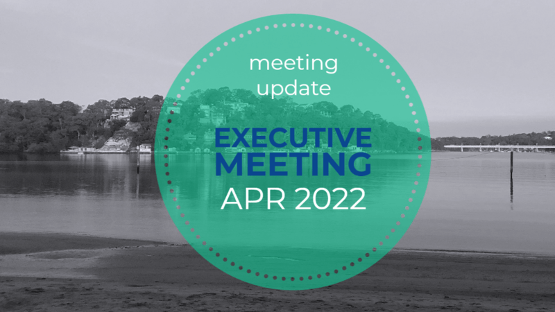Executive Meeting update graphic April 2022
