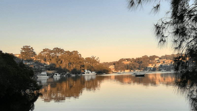Poulton Creek in the Georges River catchment