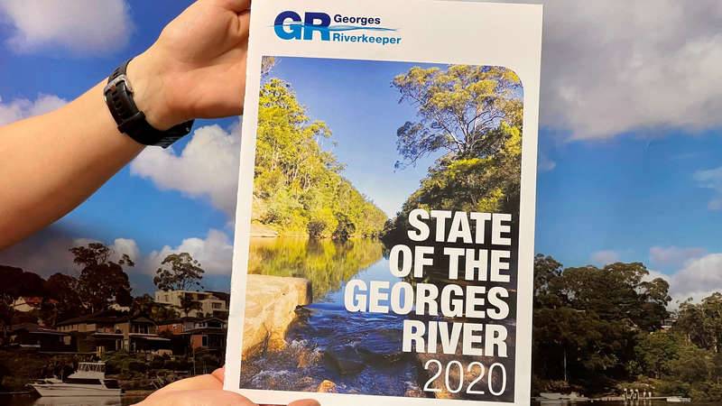 State of the Georges River 2020 report cover