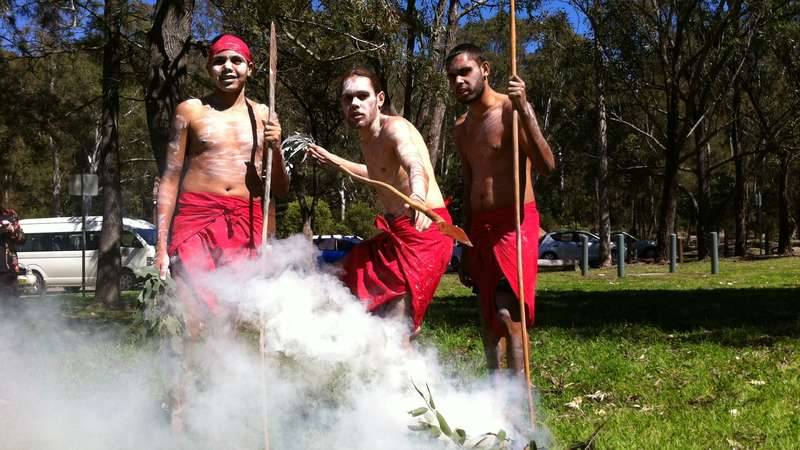Smoking Ceremony on the Georges River