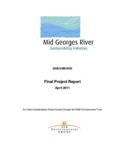 Mid Georges River Sustainability Initiative