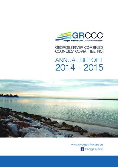 GRCCC Annual Report 2014-2015