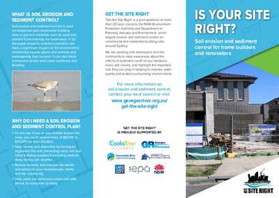 Get The Site Right brochure
