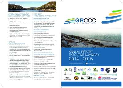 GRCCC Annual Report 2014-2015 – Executive Summary