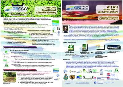 GRCCC Annual Report 2011-2012 Executive Summary