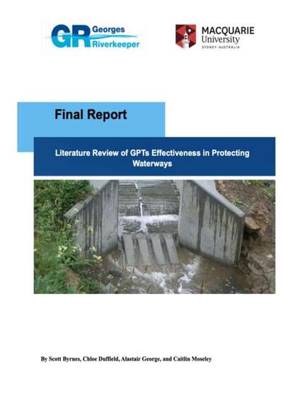Macquarie University - Literature Review of GPTs Effectiveness Protecting Waterways