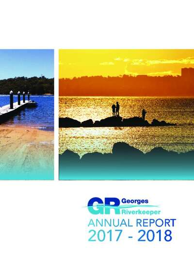 Georges Riverkeeper Annual Report 2017-2018