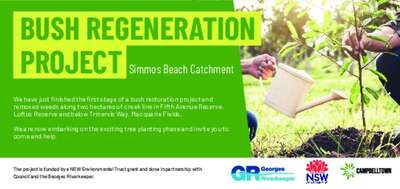 Simmos Beach Community Planting 23 November